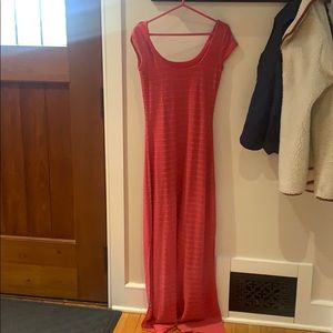 Lilly Pulitzer full length casual pink dress